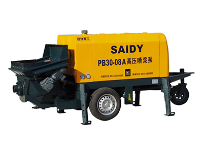 PB係列（liè）高壓（yā）噴漿泵
