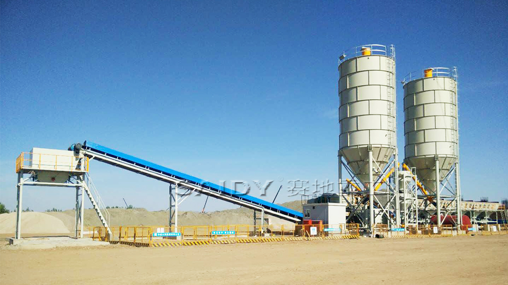 HZS係列皮帶式攪拌站